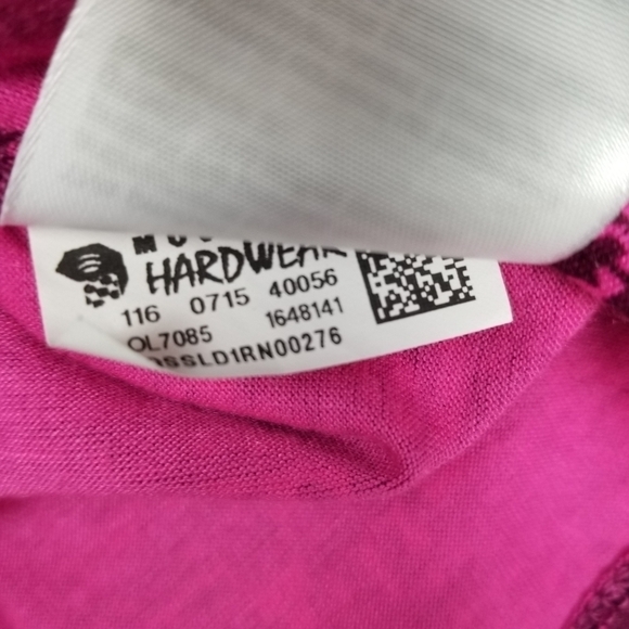 Mountain Hardwear Athletic Mini Skirt A Line Pockets Stretch Pull On Print Pink - Picture 7 of 10